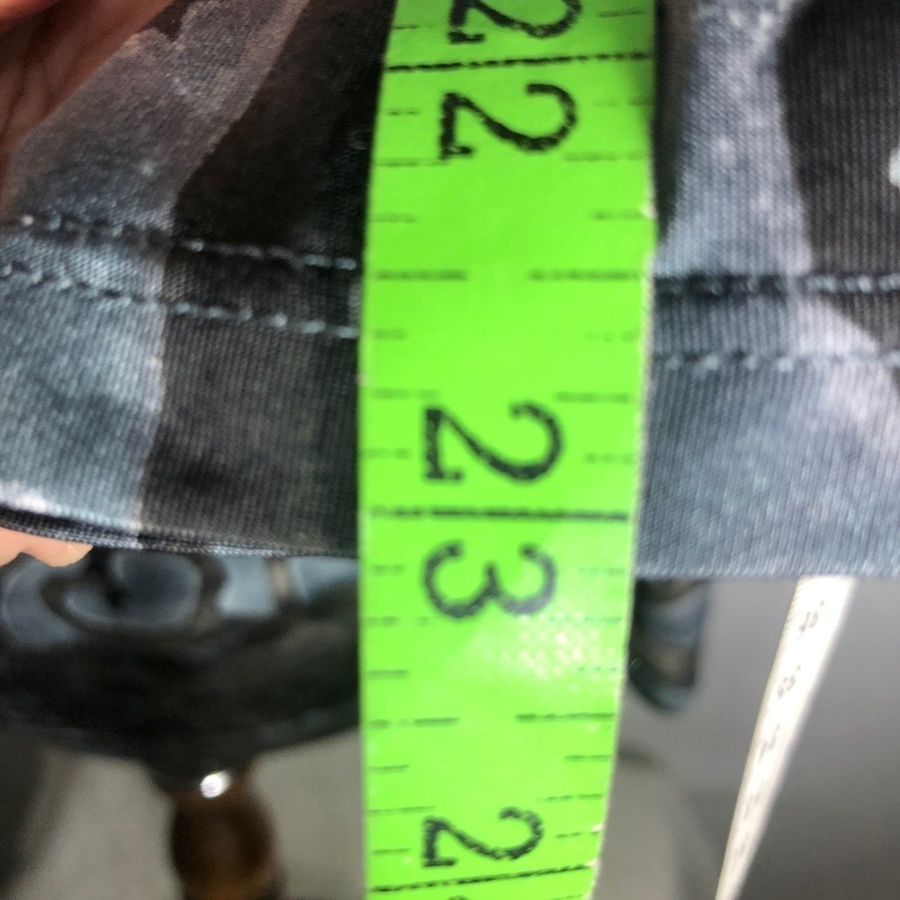 Womens Grey Black Stretchy Blouse. Size Medium. - Picture 5 of 5